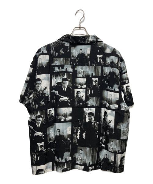 BUENA VISTA（ブエナビスタ）BUENA VISTA (ブエナビスタ) 総柄レーヨンシャツ ブラック サイズ:Mの古着・服飾アイテム