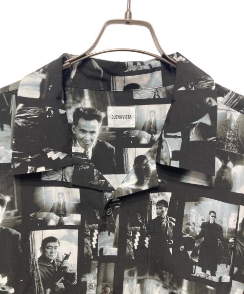 BUENA VISTA（ブエナビスタ）BUENA VISTA (ブエナビスタ) 総柄レーヨンシャツ ブラック サイズ:Mの古着・服飾アイテム