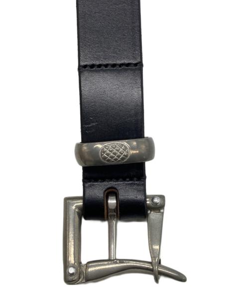 MARTIN FAIZEY（マーティンフェイジー）MARTIN FAIZEY (マーティンフェイジー) クイックリリース レザーベルト ブラックの古着・服飾アイテム