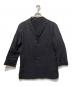 DEVOA（デヴォア）の古着「和紙スタンドカラージャケット」｜ブラック