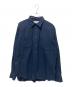 INDIVIDUALIZED SHIRTS（インディビジュアライズドシャツ）の古着「コットンネルシャツ」｜ネイビー
