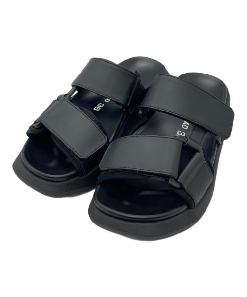 ONWUAD（オンウァッド）ONWUAD (オンウァッド) Dulli sandal ブラック サイズ:36の古着・服飾アイテム