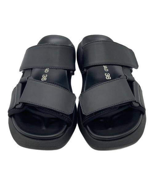 ONWUAD（オンウァッド）ONWUAD (オンウァッド) Dulli sandal ブラック サイズ:36の古着・服飾アイテム