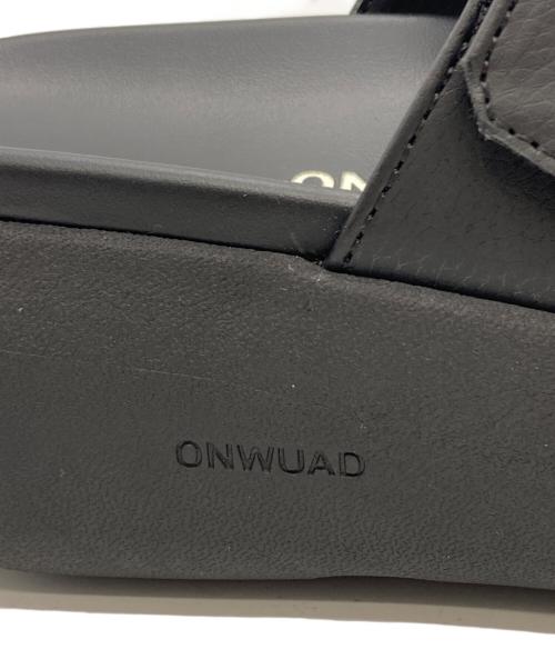ONWUAD（オンウァッド）ONWUAD (オンウァッド) Dulli sandal ブラック サイズ:36の古着・服飾アイテム
