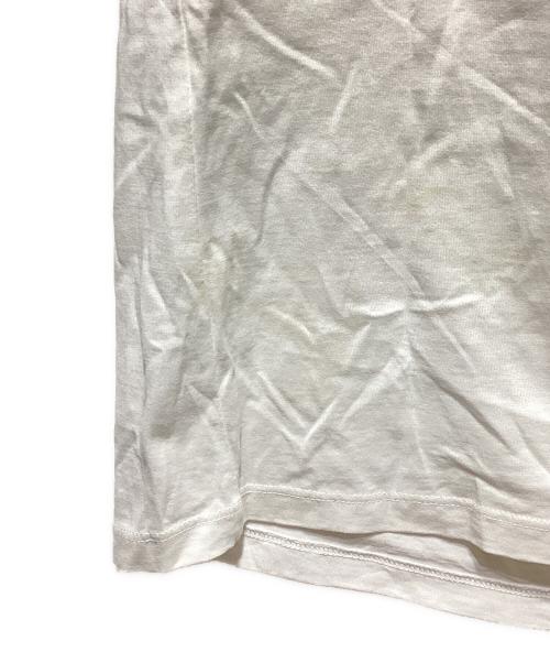 Max Mara WEEK END LINE（マックスマーラ ウイークエンドライン）Max Mara WEEK END LINE (マックスマーラ ウイークエンドライン) スパンコールロゴTシャツ ホワイト サイズ:Ｌの古着・服飾アイテム