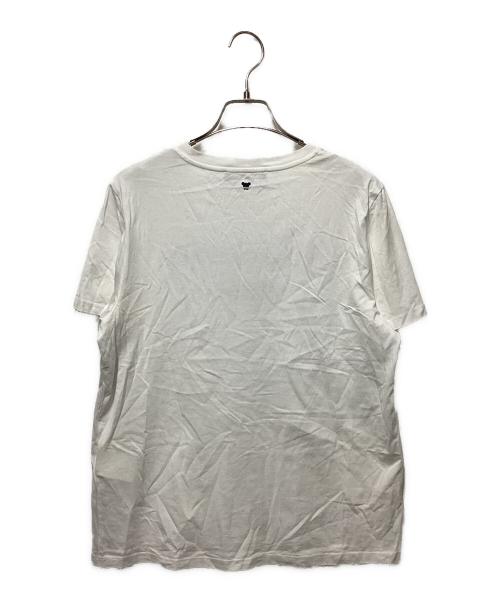 Max Mara WEEK END LINE（マックスマーラ ウイークエンドライン）Max Mara WEEK END LINE (マックスマーラ ウイークエンドライン) スパンコールロゴTシャツ ホワイト サイズ:Ｌの古着・服飾アイテム