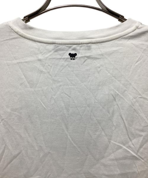 Max Mara WEEK END LINE（マックスマーラ ウイークエンドライン）Max Mara WEEK END LINE (マックスマーラ ウイークエンドライン) スパンコールロゴTシャツ ホワイト サイズ:Ｌの古着・服飾アイテム