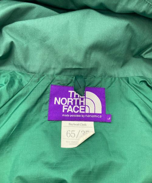 THE NORTHFACE PURPLELABEL（ザ・ノースフェイス パープルレーベル）THE NORTHFACE PURPLELABEL (ザ・ノースフェイス パープルレーベル) 65/35 Mountain Parka グリーン サイズ:Ｌの古着・服飾アイテム