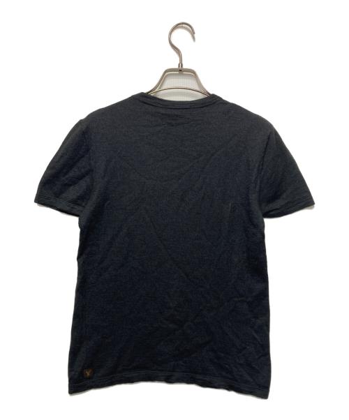 LOUIS VUITTON（ルイ ヴィトン）LOUIS VUITTON (ルイ ヴィトン) カシミヤシルクショートスリーブニット グレー サイズ:Ｓの古着・服飾アイテム