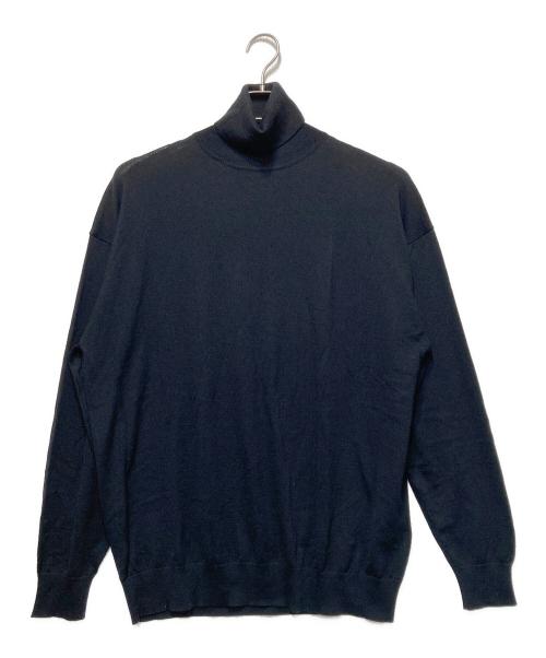 Graphpaper（グラフペーパー）Graphpaper (グラフペーパー) High gauge knit high neck ブラック サイズ:1の古着・服飾アイテム