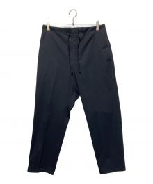 JIL SANDER（ジルサンダー）の古着「ドローコード ナイロン イージーパンツ」｜ブラック