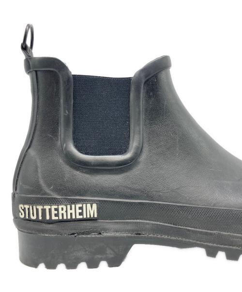 STUTTERHEIM（ストゥッテルハイム）STUTTERHEIM (ストゥッテルハイム) NOVESTA (ノベスタ) サイドゴアブーツ ブラック サイズ:42の古着・服飾アイテム