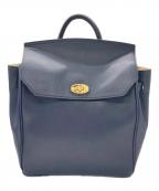 A.D.M.J.エーディーエムジェイ）の古着「ダービーラックスニューバックパックリュック」｜ネイビー