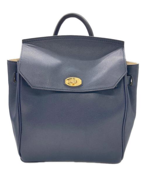 A.D.M.J.（エーディーエムジェイ）A.D.M.J. (エーディーエムジェイ) ダービーラックスニューバックパックリュック ネイビーの古着・服飾アイテム