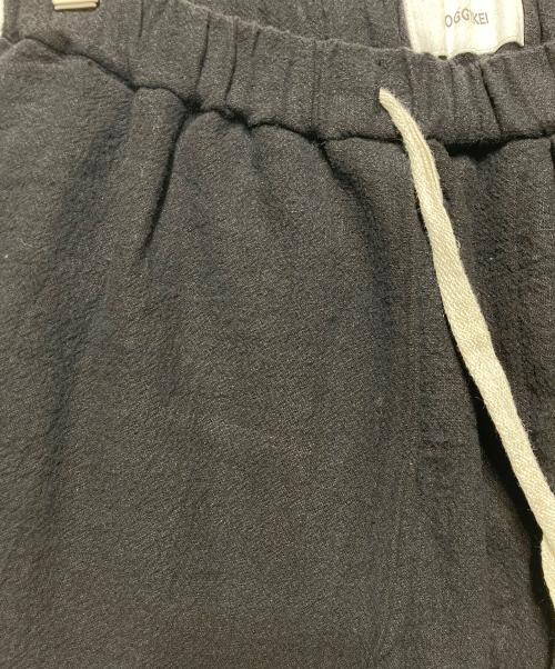 ROGGYKEI（ロギーケイ）ROGGYKEI (ロギーケイ) リネンサルエルパンツ ブラック サイズ:Mの古着・服飾アイテム