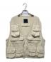 meanswhile（ミーンズワイル）の古着「Cotton Knit Luggage Vest」｜ベージュ