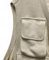 中古・古着 meanswhile (ミーンズワイル) Cotton Knit Luggage Vest ベージュ サイズ:2：11000円