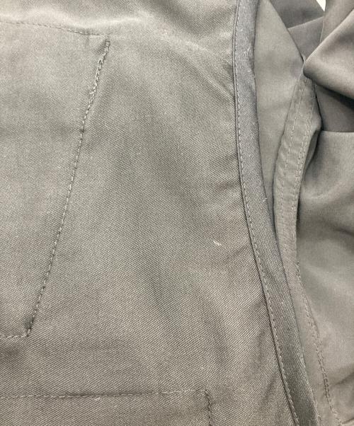 meanswhile（ミーンズワイル）meanswhile (ミーンズワイル) Dress Satin Reversible 4Way JKT ブラック サイズ:4の古着・服飾アイテム