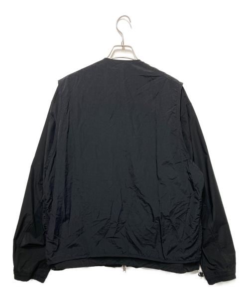 meanswhile（ミーンズワイル）meanswhile (ミーンズワイル) リバーシブルジャケット ブラック サイズ:2の古着・服飾アイテム