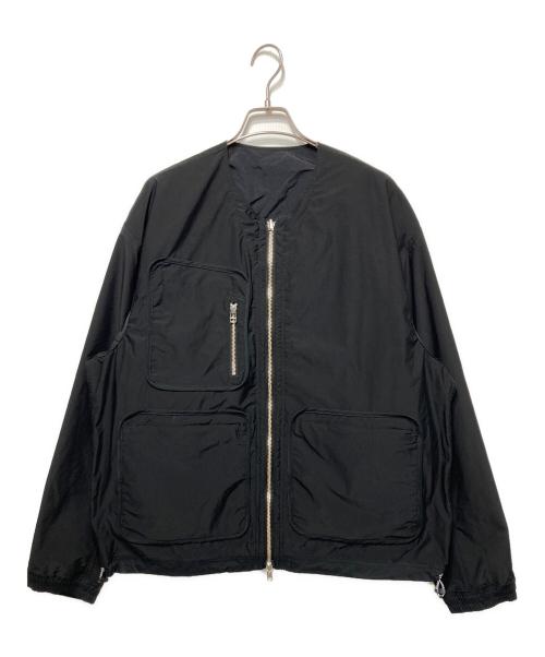 meanswhile（ミーンズワイル）meanswhile (ミーンズワイル) リバーシブルジャケット ブラック サイズ:2の古着・服飾アイテム