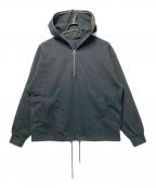 meanswhileミーンズワイル）の古着「Comfort Dress Zip Hoodie (Off Black)」｜グレー
