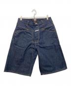 SUPREME×MARITHE+FRANCOIS GIRBAUDシュプリーム×マリテフランソワジルボー）の古着「Xシームバギーデニムハーフパンツ」｜インディゴ