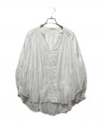 ne quittez pasヌキテパ）の古着「コットンボイルブラウス」｜ホワイト