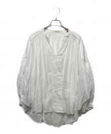 ne quittez pas（ヌキテパ）の古着「コットンボイルブラウス」｜ホワイト