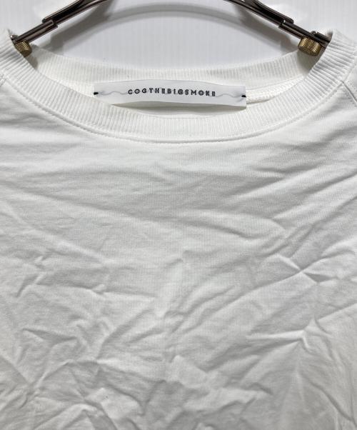 COGTHEBIGSMOKE（コグザビッグスモーク）COGTHEBIGSMOKE (コグザビッグスモーク) LAURA GATHERED SLV TOP/ギャザースリーブトップ ホワイト サイズ:FREEの古着・服飾アイテム
