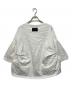 COGTHEBIGSMOKE (コグザビッグスモーク) LAURA GATHERED SLV TOP/ギャザースリーブトップ ホワイト サイズ:FREE：8000円