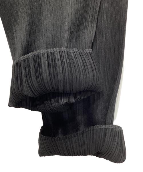 PLEATS PLEASE（プリーツプリーズ）PLEATS PLEASE (プリーツプリーズ) プリーツパンツ ブラック サイズ:4の古着・服飾アイテム