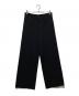 Y's（ワイズ）の古着「ウールワイドスラックス」｜ブラック