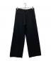 Y's (ワイズ) ウールワイドスラックス ブラック サイズ:34：8000円
