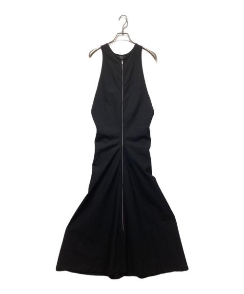 Y's（ワイズ）Y's (ワイズ) フロントジップワンピース ブラック サイズ:Freeの古着・服飾アイテム