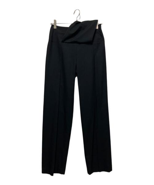 Jean Paul GAULTIER CLASSIQUE（ジャンポールゴルチエクラシック）Jean Paul GAULTIER CLASSIQUE (ジャンポールゴルチエクラシック) デザインパンツ ブラック サイズ:40の古着・服飾アイテム