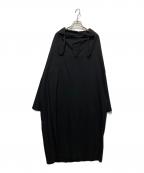 Y'sワイズ）の古着「タックワンピース」｜ブラック