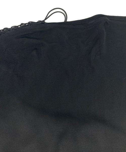 Jean Paul Gaultier homme（ジャンポールゴルチェオム）Jean Paul Gaultier homme (ジャンポールゴルチェオム) デザインスカート ブラック サイズ:40の古着・服飾アイテム