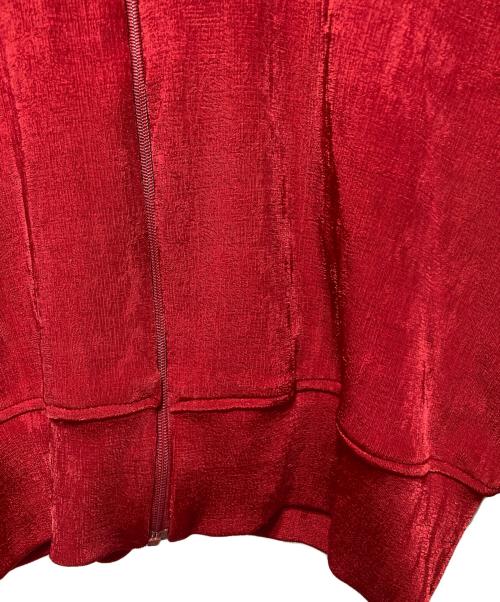 YOHJI YAMAMOTO（ヨウジヤマモト）YOHJI YAMAMOTO (ヨウジヤマモト) クロップドブルゾン レッド サイズ:Mの古着・服飾アイテム