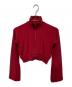 YOHJI YAMAMOTO（ヨウジヤマモト）の古着「クロップドブルゾン」｜レッド