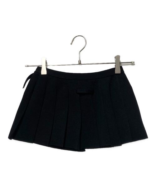 Jean Paul Gaultier FEMME（ジャンポールゴルチエ フェム）Jean Paul Gaultier FEMME (ジャンポールゴルチェフェム) レイヤードミニスカート ブラック サイズ:Ｓの古着・服飾アイテム