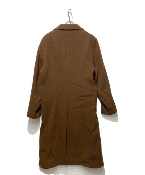 juha（ユハ）juha (ユハ) カットオフビッグラペルコート ブラウン サイズ:1の古着・服飾アイテム