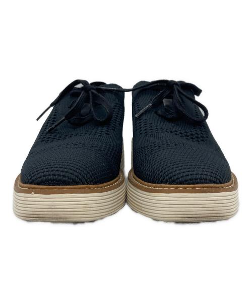 COLE HAAN（コールハーン）COLE HAAN (コールハーン) オリジナルグランド プラットフォーム スティッチライト オックスフォード ブラック サイズ:6Bの古着・服飾アイテム