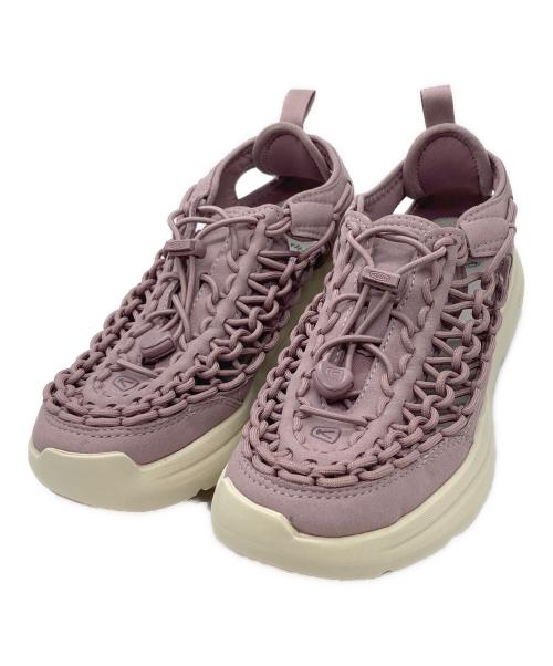 KEEN（キーン）KEEN (キーン) ユニークサンダル ピンク サイズ:24の古着・服飾アイテム