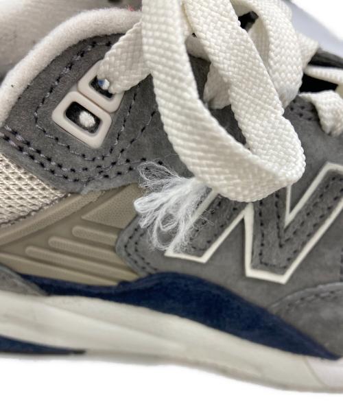 NEW BALANCE（ニューバランス）NEW BALANCE (ニューバランス) ローカットスニーカー グレー サイズ:24の古着・服飾アイテム