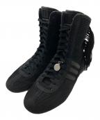 adidas×STELLA McCARTNEYアディダス×ステラマッカートニー）の古着「ラサント フリンジ ハイカット スニーカー」｜ブラック