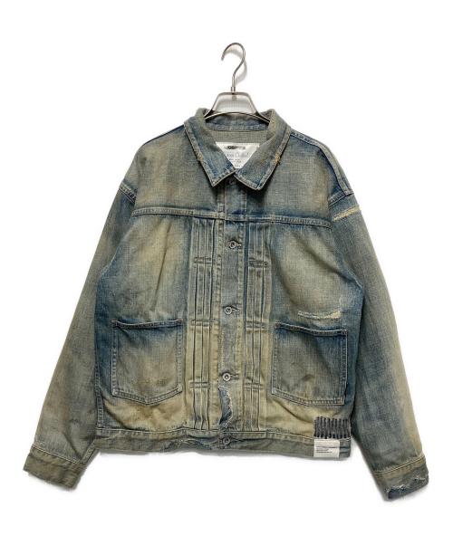 NEIGHBORHOOD（ネイバーフッド）NEIGHBORHOOD (ネイバーフッド) SAVAGE DENIM TYPEー1 JACKET 251XBNH-JKM01 インディゴ サイズ:Lの古着・服飾アイテム