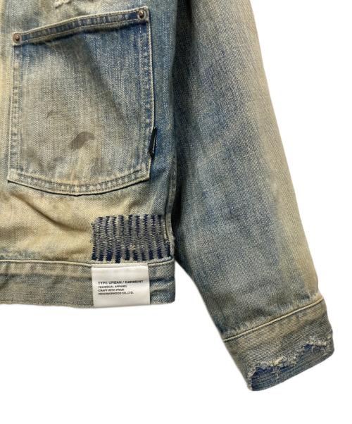 NEIGHBORHOOD（ネイバーフッド）NEIGHBORHOOD (ネイバーフッド) SAVAGE DENIM TYPEー1 JACKET 251XBNH-JKM01 インディゴ サイズ:Lの古着・服飾アイテム