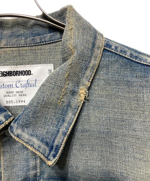 NEIGHBORHOOD（ネイバーフッド）NEIGHBORHOOD (ネイバーフッド) SAVAGE DENIM TYPEー1 JACKET 251XBNH-JKM01 インディゴ サイズ:Lの古着・服飾アイテム