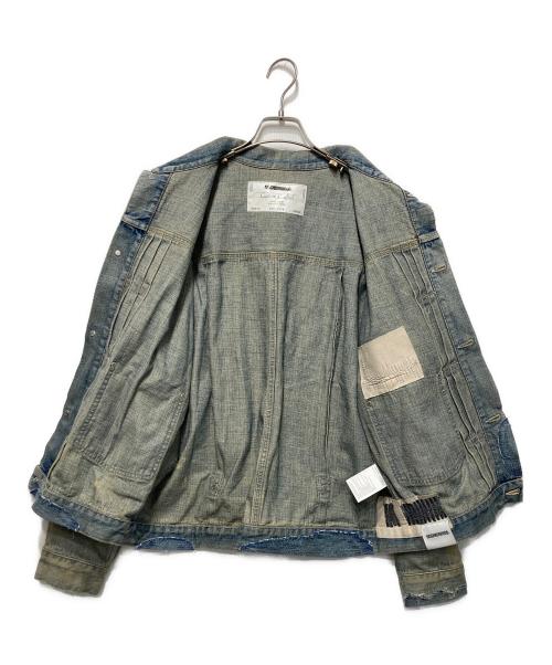 NEIGHBORHOOD（ネイバーフッド）NEIGHBORHOOD (ネイバーフッド) SAVAGE DENIM TYPEー1 JACKET 251XBNH-JKM01 インディゴ サイズ:Lの古着・服飾アイテム