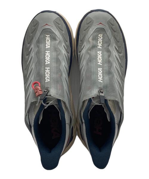 HOKAONEONE（ホカオネオネ）HOKAONEONE (ホカオネオネ) ローカットスニーカー グレー サイズ:27の古着・服飾アイテム